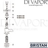 Bristan 1901 Vanity Basin Taps Spares